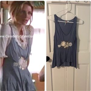 Ric Rac (Anthropologie) Top — As Seen On Marissa Cooper, The O.C. (Rare Piece)